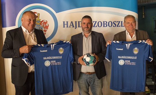 Az OPUS TIGÁZ Zrt. támogatja a hajdúszoboszlói kézilabda sportágat